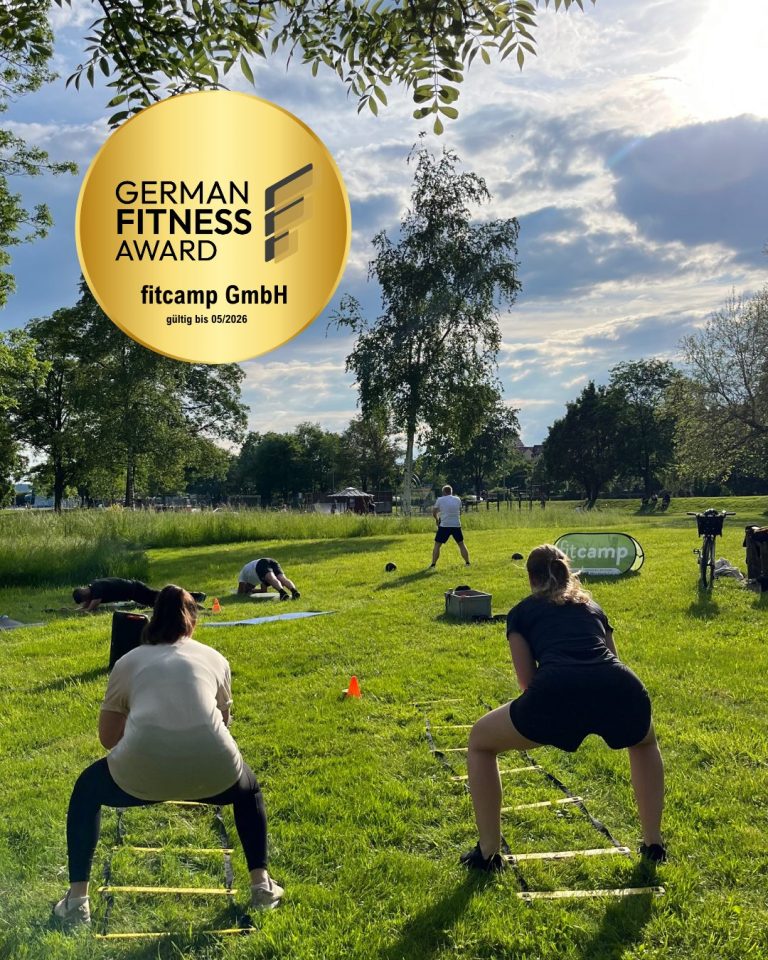Fitnesskette fitcamp gewinnt den German Fitness Award - Die Auszeichnung in der Fitness