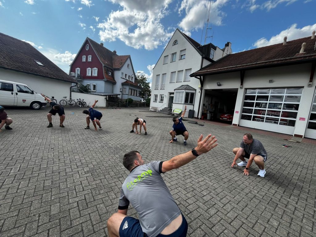 fitcamp Bad Neustadt für die Feuerwehr Bad Neustadt Rhön