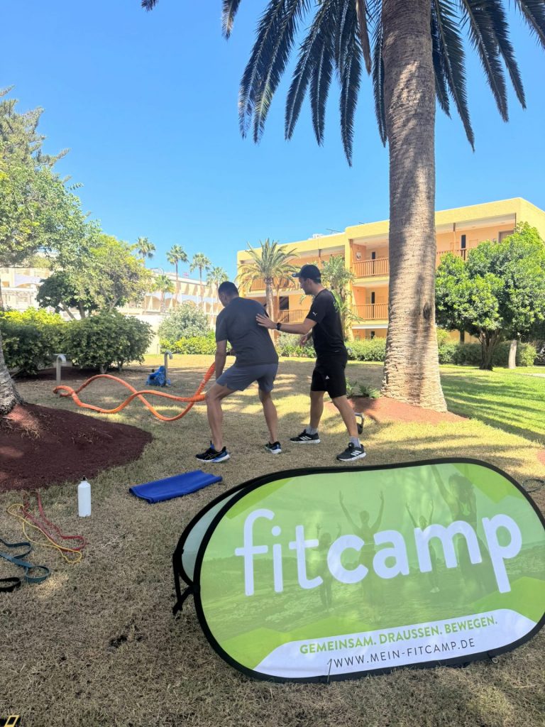 fitcamp und Robinson Club, Ferdinand Stumpf, Fitness unter Palmen fitcamp