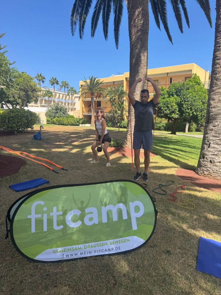 fitcamp und Robinson Club, Ferdinand Stumpf, Fitness unter Palmen fitcamp