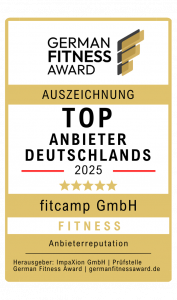 fitcamp German fitness Award Auszeichnung Erfahrung Gewinner